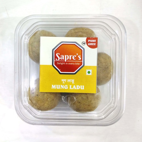 Pure Ghee Mung Ladu / शुद्ध तूपातले मुग लाडू (200 g)